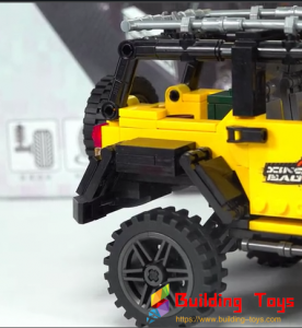 XingBao XB 03024 Yellow Jeep Wrangler Review 11